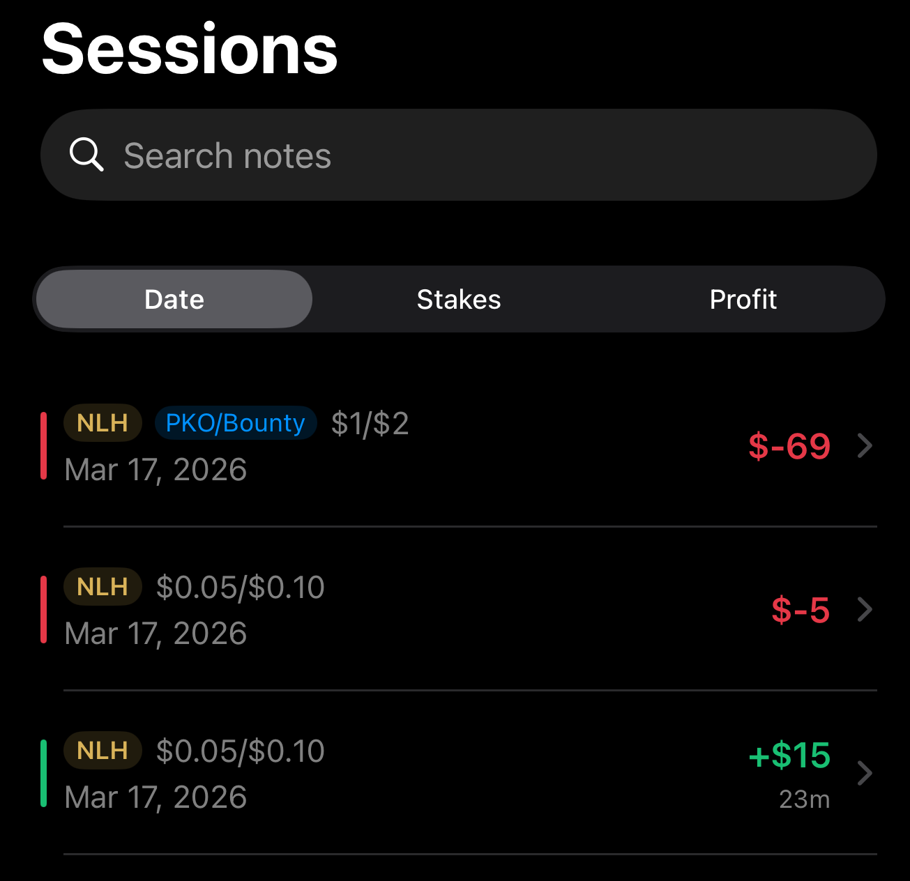 Log Every Session